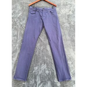 Todd Snyder Jeans Mens 32x34 (31x32.5) Blue 5-Pocket Slim Stretch Cotton Blend
